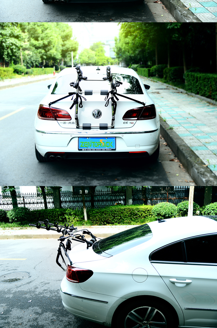 Universal Sixth-Generation Bicycle Rack, Rear Rack, Car Suspension Rack, Vehicle-Mounted Non-Blocking Bicycle Rack, Rear Rack Placement