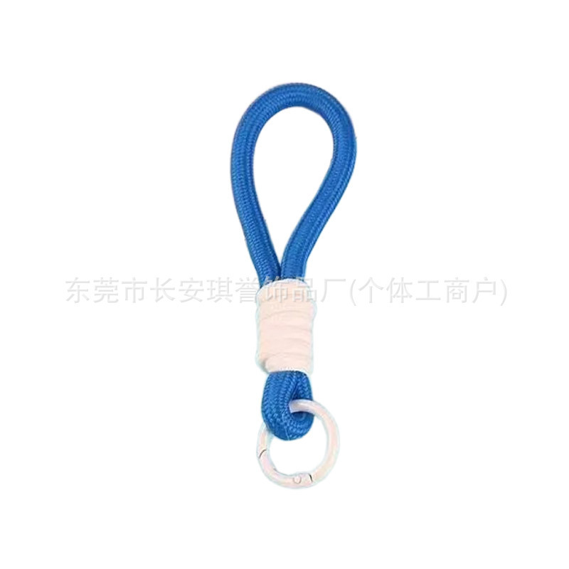 小红书热款简约彩色手机挂绳钥匙扣水杯挂绳卡套编织绳腕带防丢绳|undefined