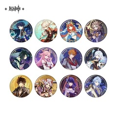 【正規版】元神官谷周辺芙寧娜放浪者八重神子バッジ