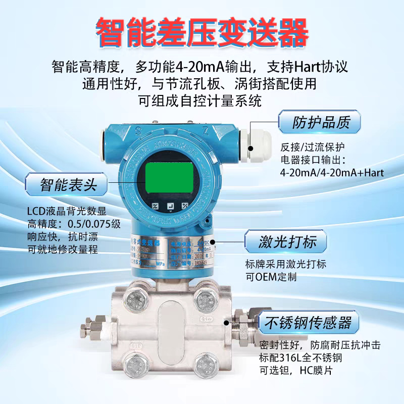 3051ѹ4-20mA HARTЭҺʽ贫