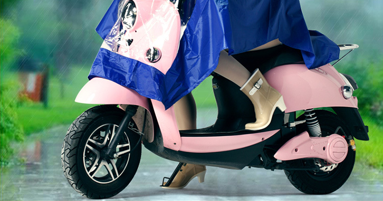 mefine Mingjia Adult Cycling Oxford Cloth Raincoat, non-disposable large brim outdoor cycling raincoat detail image 2