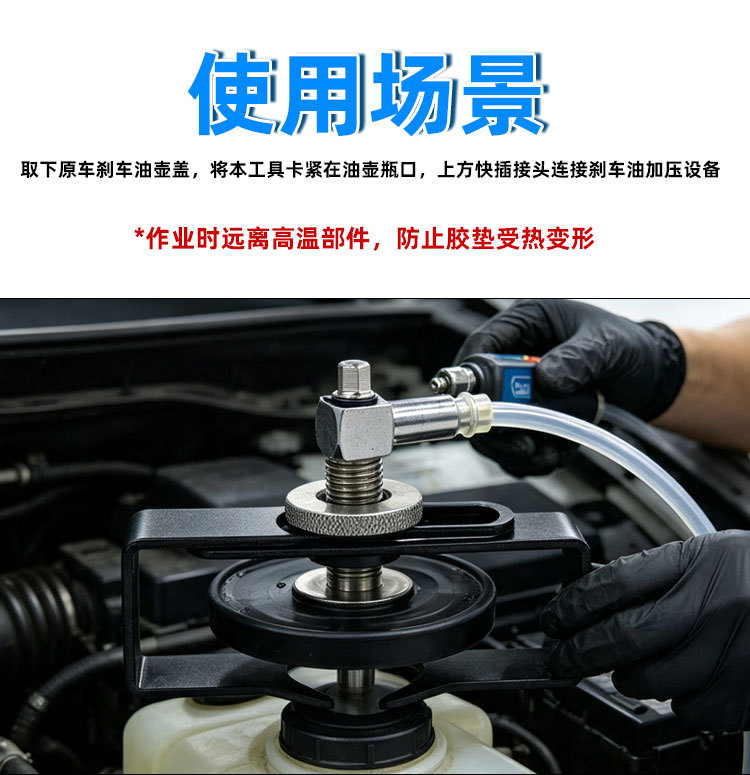 Auto repair tool, radiator cap wrench, adjustment and repair of transmission clutch
