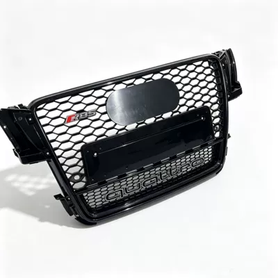 Suitable for the front Zhongwang - 08-11a5b8rs5-four-wheel-drive-center-grille-with-black-frame-and-silver-logo