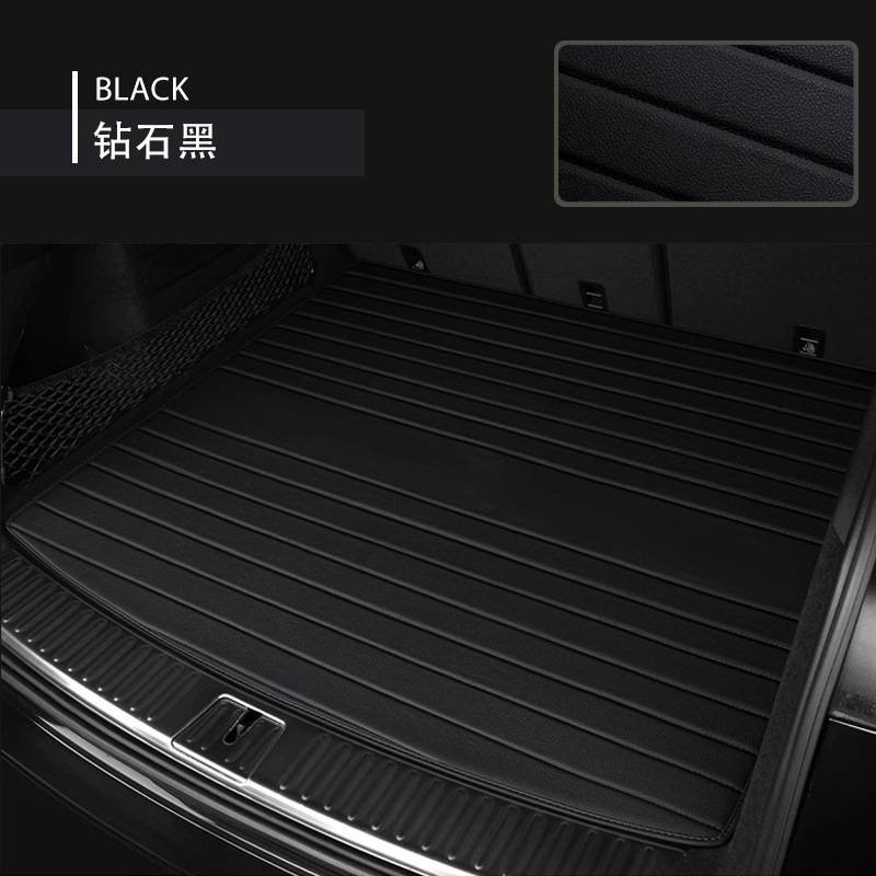 New Model Suitable for Porsche Cayenne/Macan/Panamera/Taycan/718 Car Leather Trunk Mat