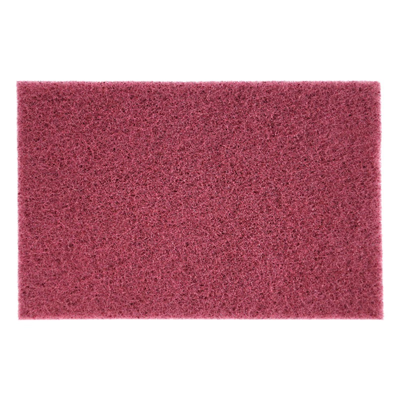 Оптовая продажа от производителя, промышленные мочалки, красная флокированная ткань, металлические изделия, удаляют заусенцы и царапины, промышленные мочалки