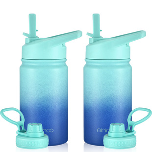 New American Stainless Steel 304 Outdoor Portable Sports Water Kettle Vacuum Space Water Kettle Thermos Cup Kidsren's Water Kettle