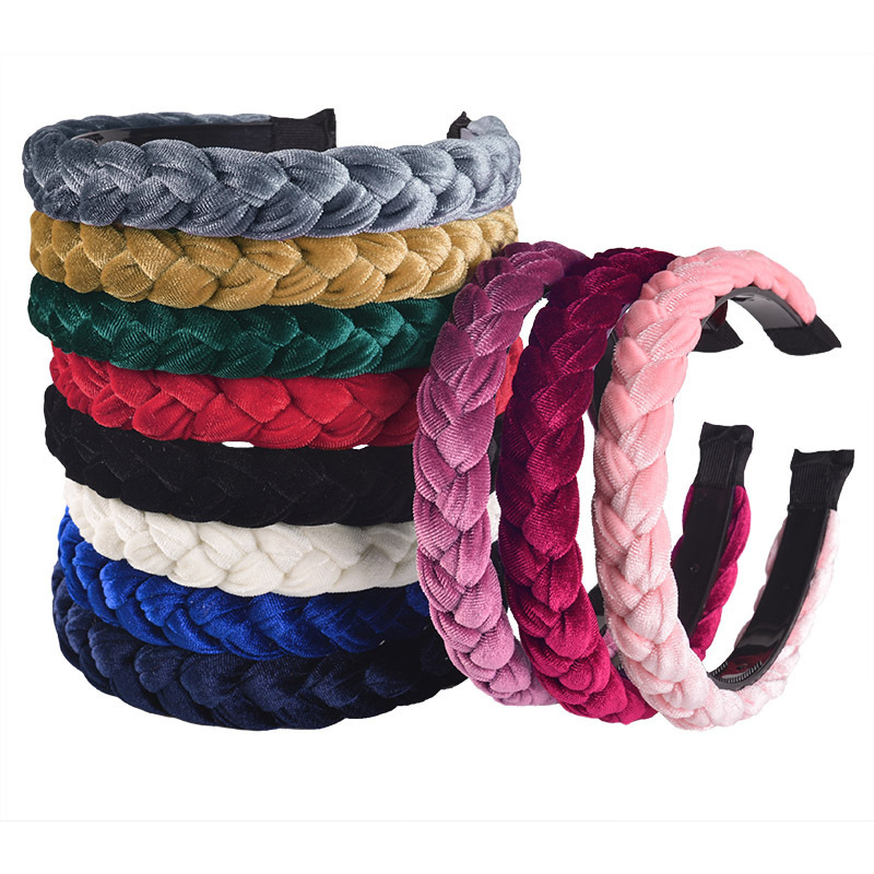 1 Piece Quantity Daily Occasion Retro Twist Cloth Hair Band 1 Piece
