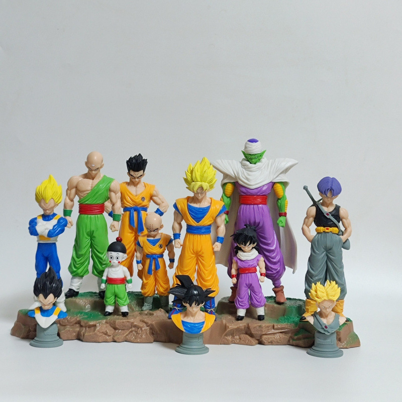 Dragon Ball GK Second Bomb Unlimited Z Warrior Full Set Statue Hand-made Model Boxed Ornaments in stock Wholesale