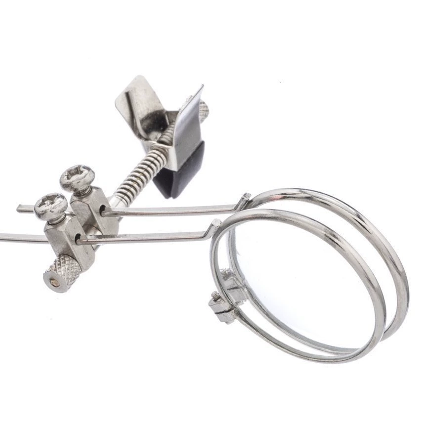 Двухслойная стеклянная линза очки с увеличительным стеклом 10 x-10x Малый увеличительное стекло комбинация CH10001