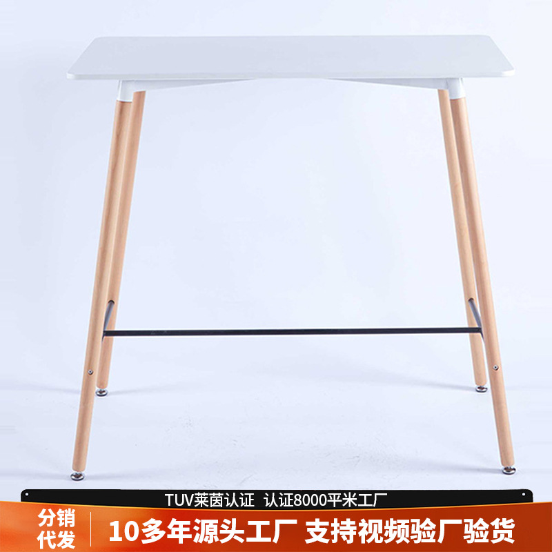 Combination Simple Custom Bar Table, Dining Long High Table, Home Use Against the Wall, Sofa Back Storage Table, Dining Table