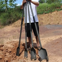锰钢洛阳铲全钢铁锹取土器铁铲农用工具打洞打井挖土挖沟铲子