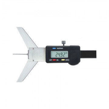 代理批发 广陆键槽数显深度尺0-50*90°专用于测量各种轴上键槽深