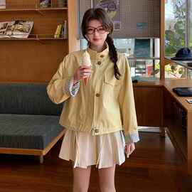 新款2026年黄色短外套8616P135K198