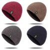 Demi-season universal keep warm woolen knitted hat, street scarf