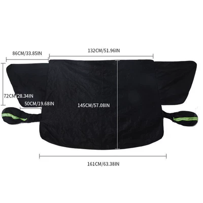 cover, large size, made of thickened Oxford cloth, Car snow shield