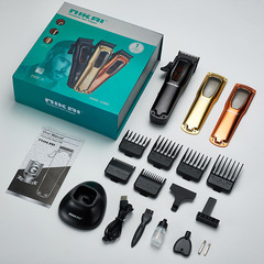 NIKAI バリカン 8500 rpm アップグレードされた磁気浮上モーター バリカン充電式ヘアサロン電気バリカン