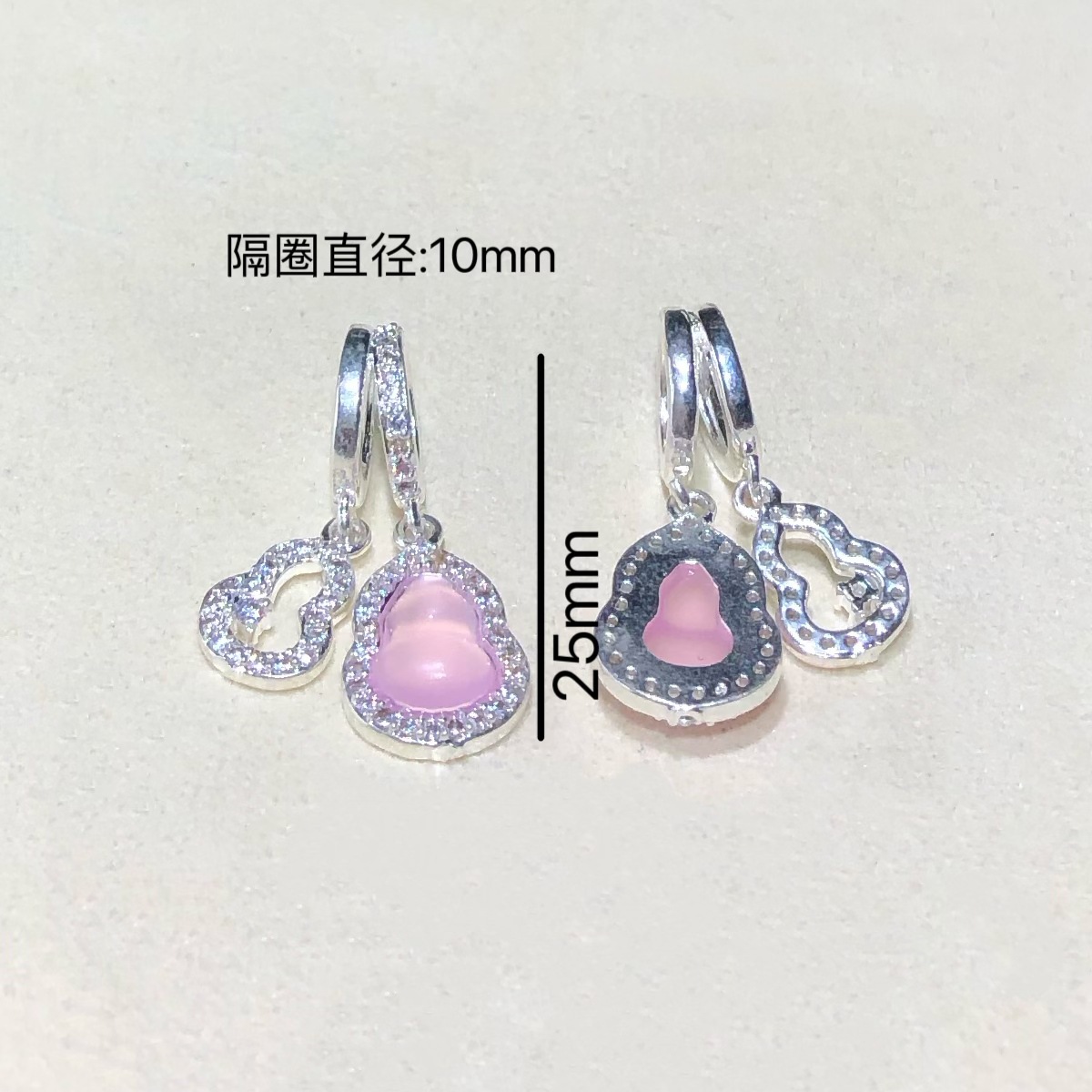 14K Gold-Filled Strong Color-Preserving Crystal DIY Accessories Gourd Spacer Beads Pendant Bracelet Necklace Beaded Handmade Accessories