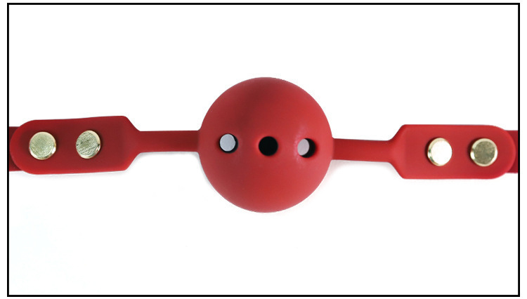 Silicone Ball Gag Eye Mask and Handcuffs Bondage Set for Couples — detail image 20