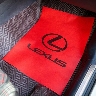 Wash Shops and 4S Shops, 50: Universal Foot Pad - enlarged-4253-red-lexus-50-sheets