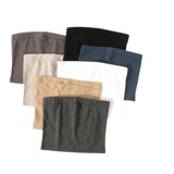 Летний эластичный нескользящий многоцветный комфортный топ без лямок, облегающий крой, в обтяжку