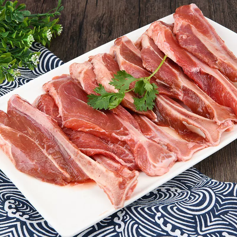 聪厨孜然扇子骨850g猪扇骨手抓骨酒店特色菜饭店半成品菜烧烤食材