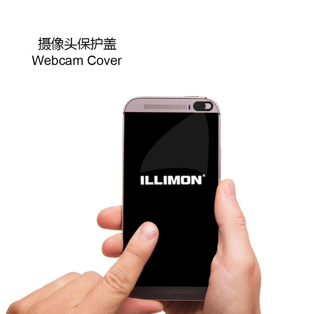 Прозрачная веб-камера Privacy cover T1, пластиковая скользящая наклейка, белая или чёрная, универсальная посадка