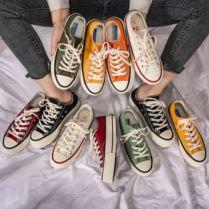 Muxing Thick-Soled Canvas Shoes for Women, Platform Shoes, Height-Increasing Sneakers Mis-5615