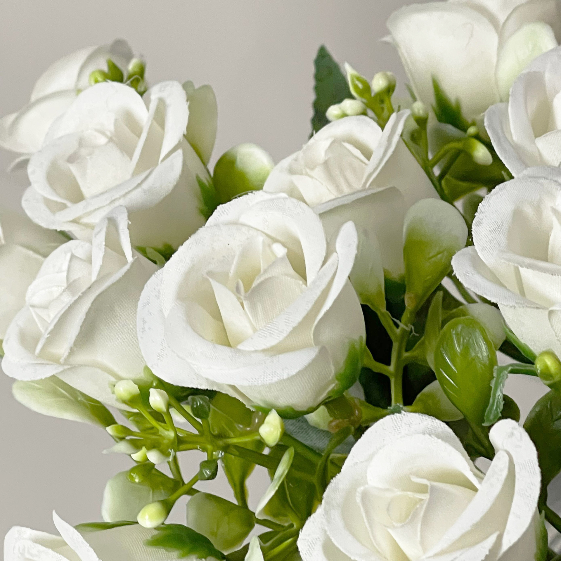 Ramo de simulación de fábrica transfronteriza Milan Lei Wedding Mobiliario para el hogar Decoración de la mesa con flores falsas rosas flores de seda image 4