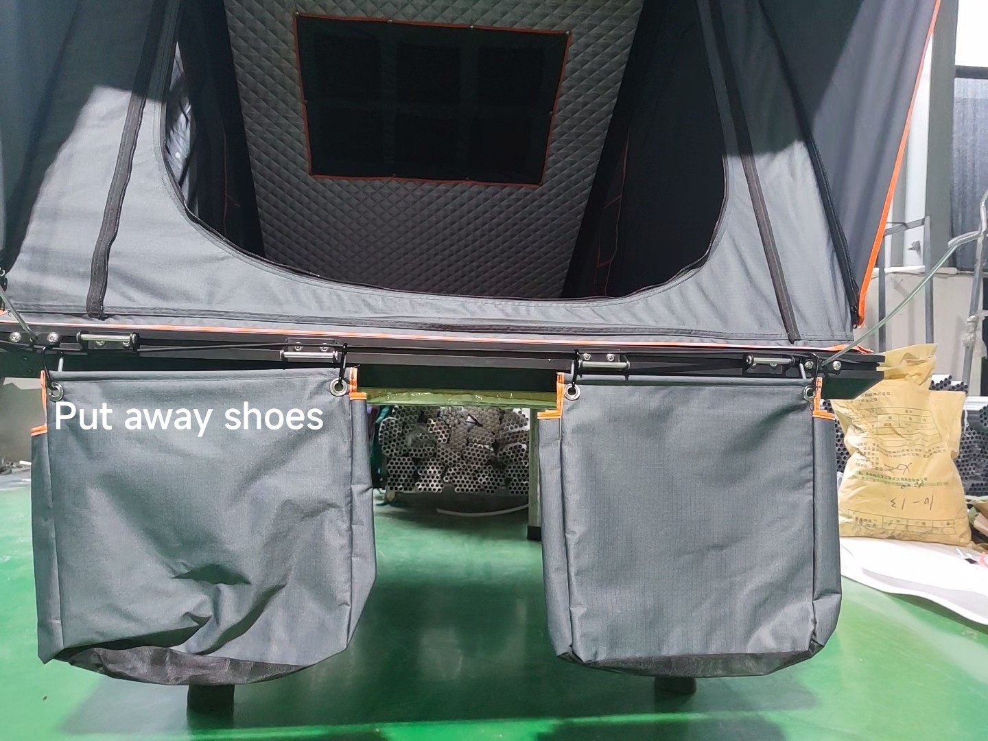Cross-Border Hot Selling Outdoor Roof Tent Car Travel Aluminum Alloy Car Tent Camping Overnight Travel Portable
