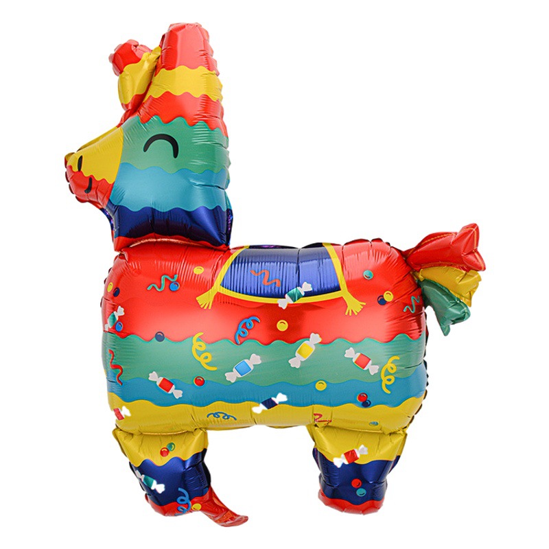 Transfronterizo cactus globo fiesta decoración película de aluminio Burrito TACO globo FIESTA traje