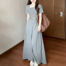 2025��ʽ�¿�С����㼑��L��ɫ�B��ȹ��Ů�ļ��߼��д����Lȹ���b