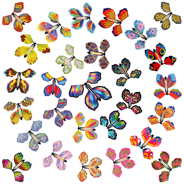 Magic flying butterfly with butterfly