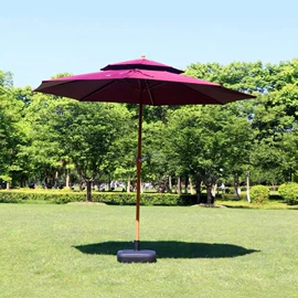 遮阳/太阳伞;藤编桌椅;户外伞