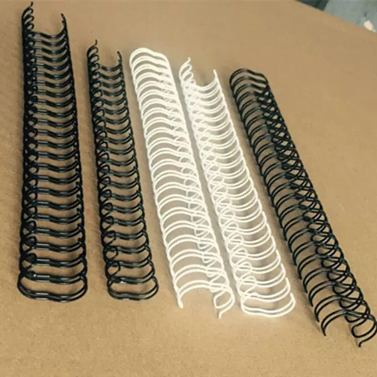 厂家供应YO圈 铁单双线圈 蛇形圈台历挂历装订铁环笔记本金属配件