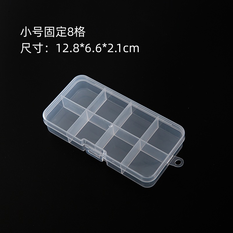 Small transparent nail decoration