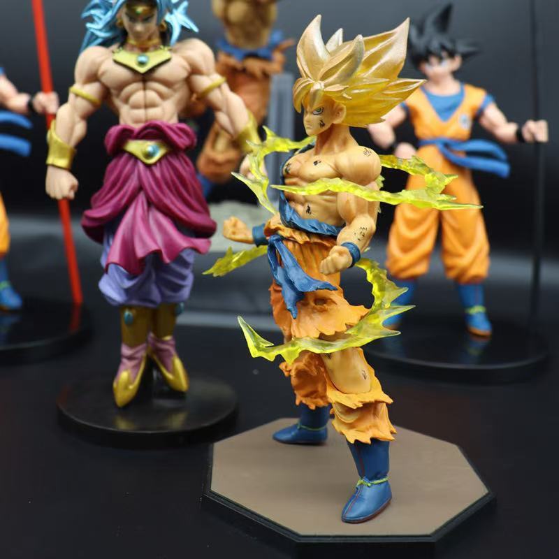 トレンディなアニメドラゴンボール孫悟空フィギュア周辺モデル装飾品悟空ベジットサイヤ人ギフト|undefined