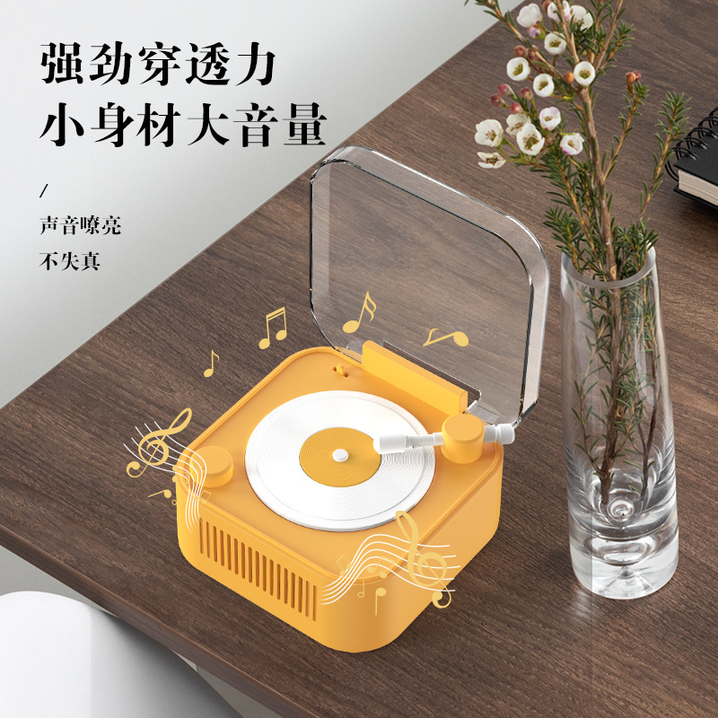 屋外の家庭的な雰囲気と高価値のBluetoothスピーカーDouyinクリエイティブ製品を備えた新しいクロスボーダーレトロBluetoothスピーカー|undefined