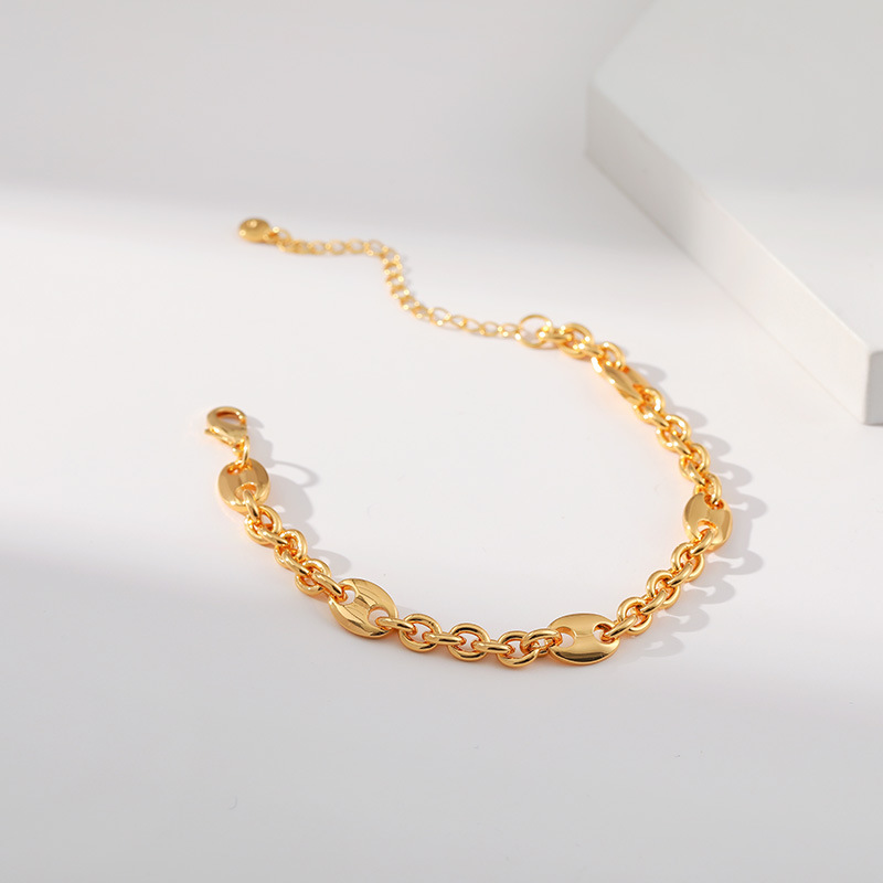 Fashion Geometric Copper Plating Bracelets