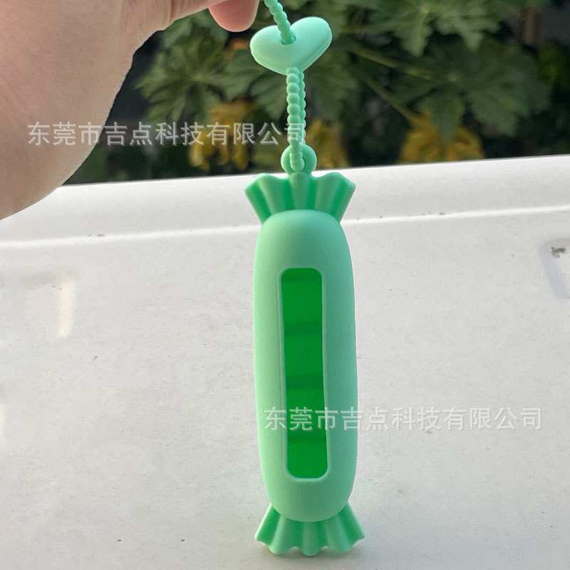 跨境口红硅胶套保护套食品级创意造型硅胶唇膏套防摔便携保护壳|undefined