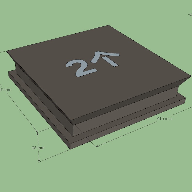 杭州工厂展柜定制展览馆地台效果图展示柜商用
