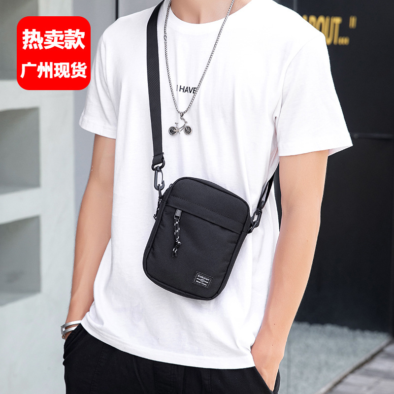 Men's small shoulder bag, mini crossbody bag, trendy small backpack, lightweight men's crossbody bag