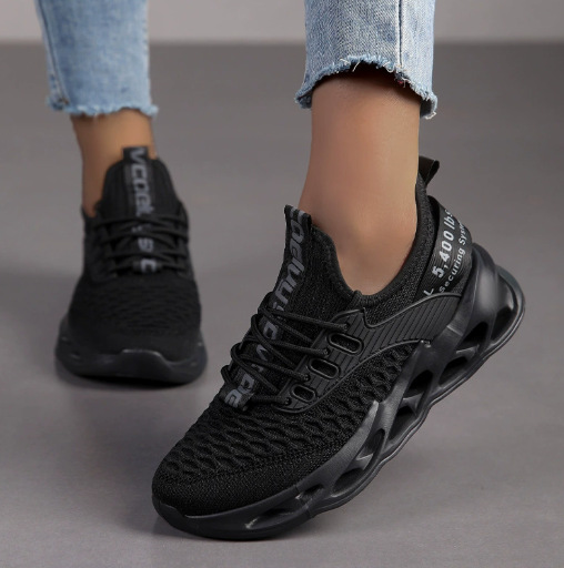 Transfronterizo más el tamaño de los zapatos de los hombres deportes ligero estudiante volando zapatos de malla tejida moda casual coreano moda otoño zapatos para correr