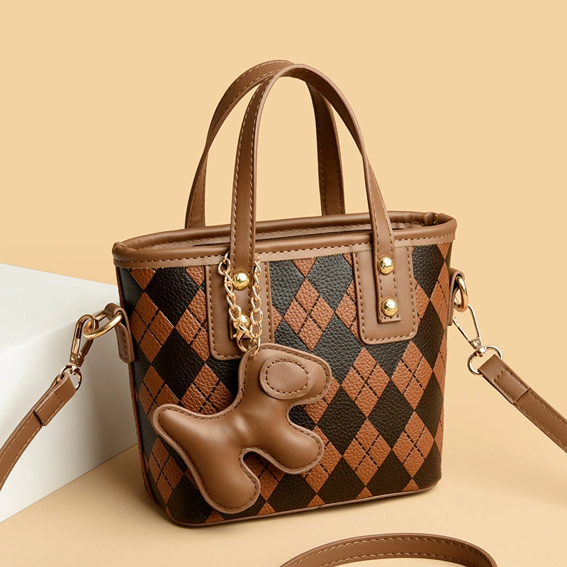 (Cross-border trading), purse with diamond pattern, one-shoulder bag