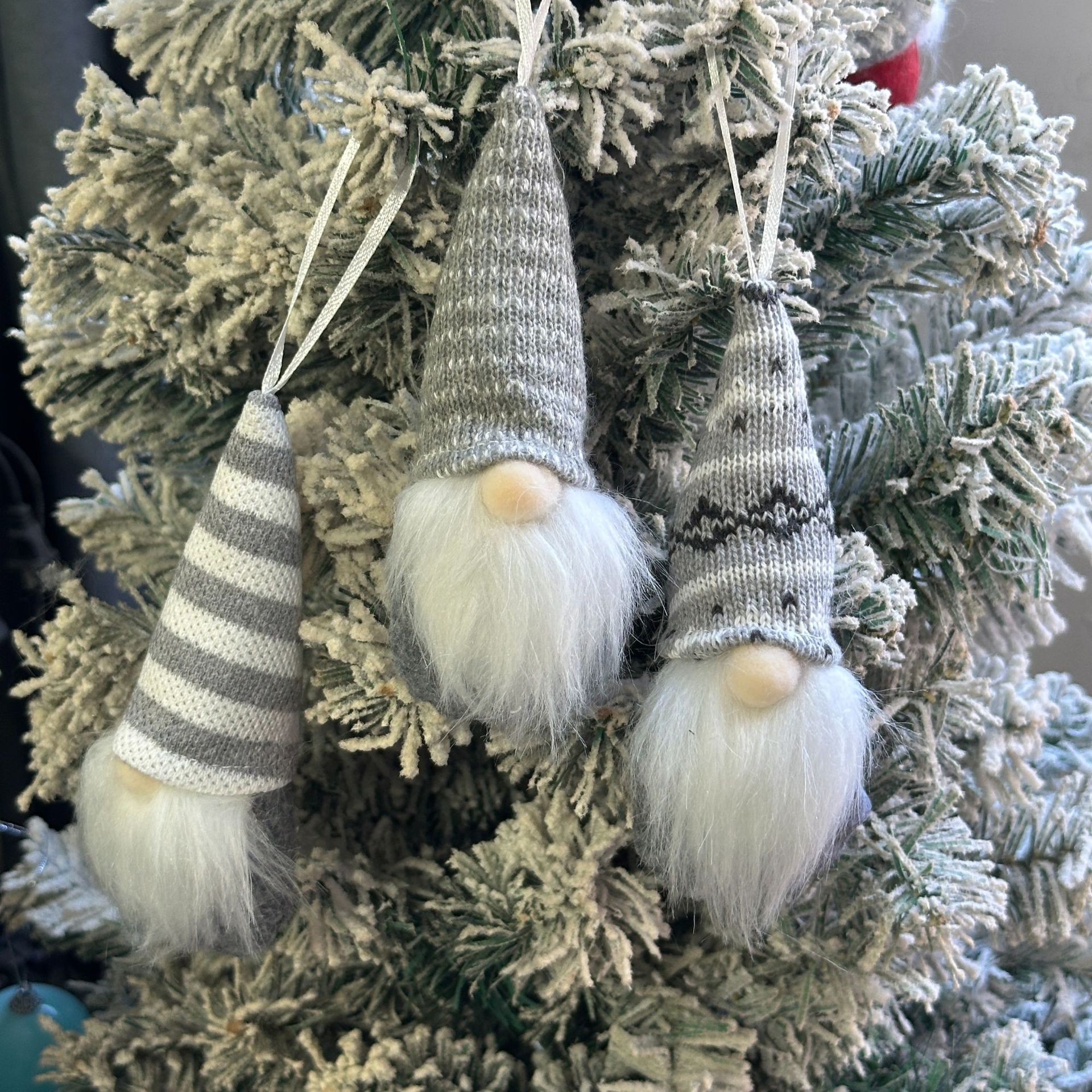 Nuevos colgantes de decoración de Navidad transfronterizos colgantes de árbol de Navidad muñeca sin cara enano viejo pequeño colgente