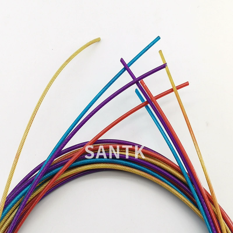 Colored Coated Steel Wire Rope Clothesline