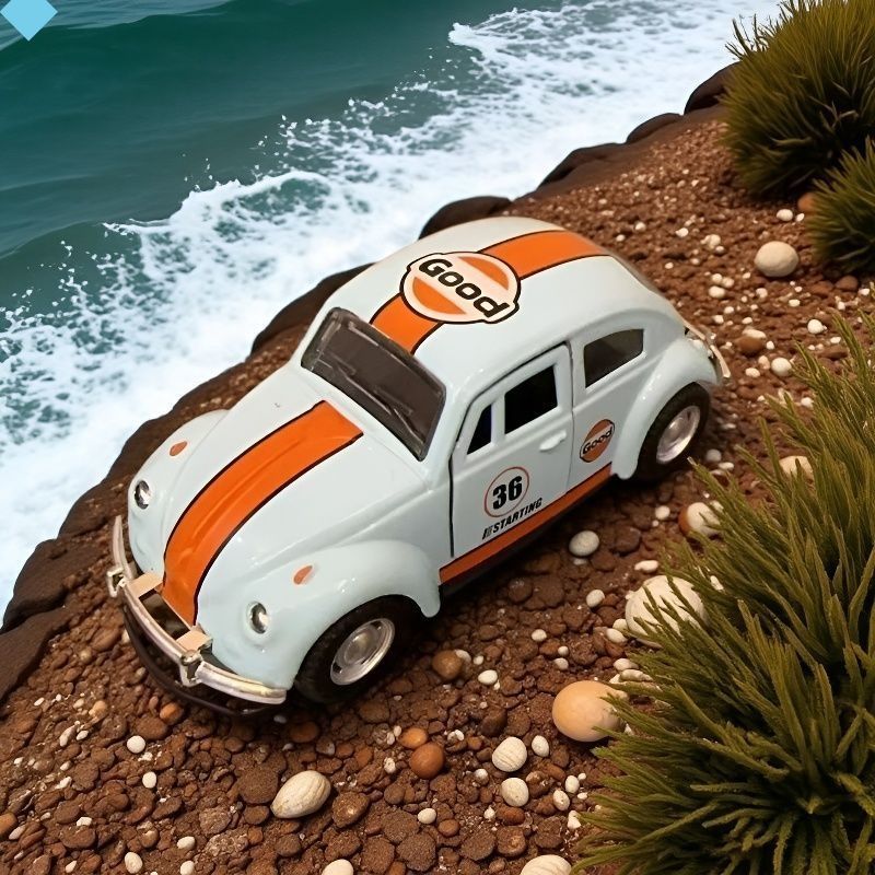 Exportación transfronteriza edición limitada Coca-Cola Beetle aleación infantil modelo de automóvil juguetes de simulación para niños y niñas