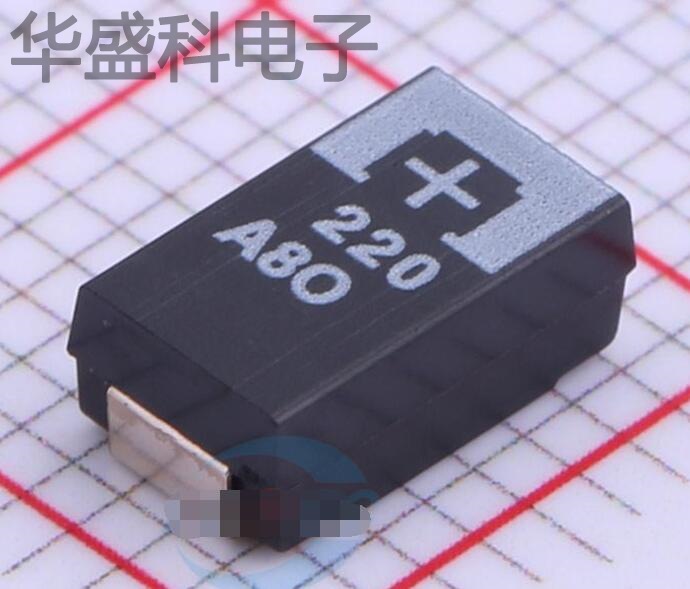 10TPE220MIL 描述 220uF ±20% 10V 钽电容器