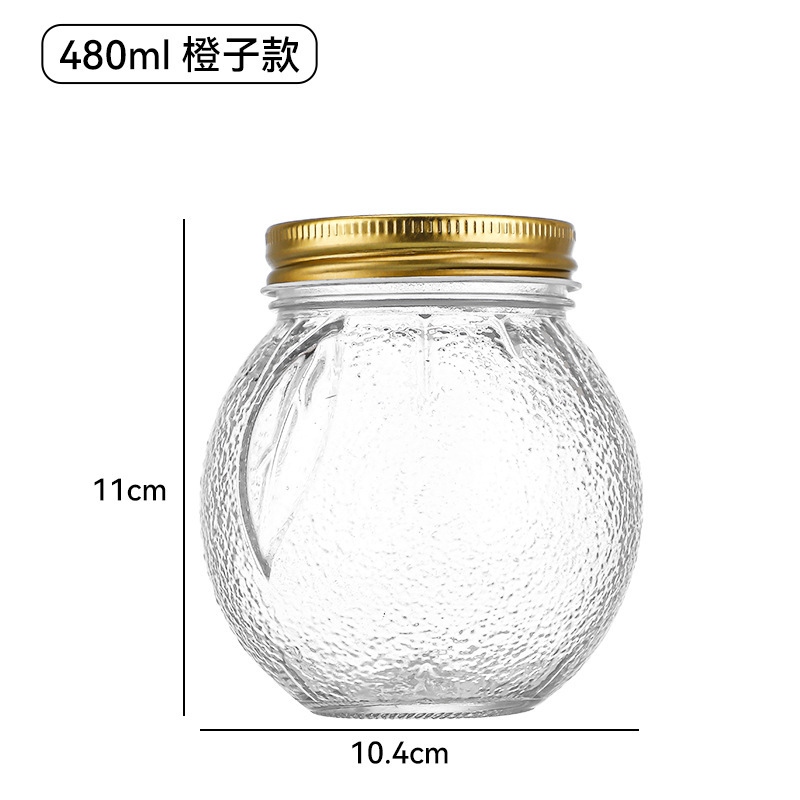 新款水果罐燕窝瓶鱼胶瓶密封罐花胶瓶酸奶瓶沙拉酱瓶玻璃罐可炖|undefined