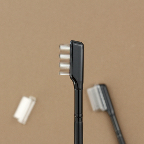 Eyelash steel comb, ruler, steel needle, eyelash brush, eyebrow brush, eyebrow trimming comb, real and false eyelashes, makeup brush, beauty tools, water willow wood