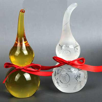 diy crystal gourd Decoration Friend Manufactor goods in stock wholesale customized Crystal Crafts Decoration